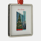 ピッツバーグのクリスマスツリーのオーナメント メタルオーナメント (右)