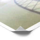 ピッツバーグのスカイラインとフォートピットブリッジ ポスター (角)