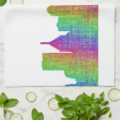 ピッツバーグのスカイライン キッチンタオル (折り畳み)