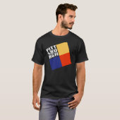 ピッツバーグのダイヤモンド-暗闇 Tシャツ (正面フル)