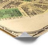 ピッツバーグの区5、7-8、ペンシバニア ポスター (角)