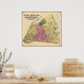 ピッツバーグの区5、7-8、ペンシバニア ポスター (キッチン)