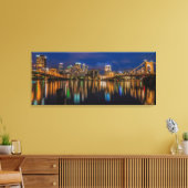 ピッツバーグの反射 キャンバスプリント (インサイチュ (リビング))