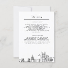 ピッツバーグの結婚式 | ゲスト情報 招待状