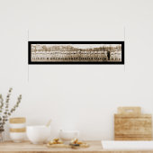 ピッツバーグの野球写真1914 ポスター (キッチン)