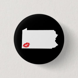 ピッツバーグのPucker Pin 缶バッジ