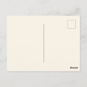 ピッツバーグはがき図解入りの、写真付きのを参照 ポストカード (裏面)