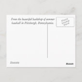 ピッツバーグはがき ポストカード (裏面)