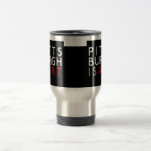 ピッツバーグは芸術のタンブラーです トラベルマグ (中央)