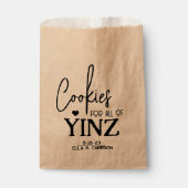 ピッツバーグクッキーテーブルトリートバッグ フェイバーバッグ (正面)