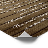 ピッツバーグクッキーテーブルNo Yinz結婚のポスター ポスター (角)