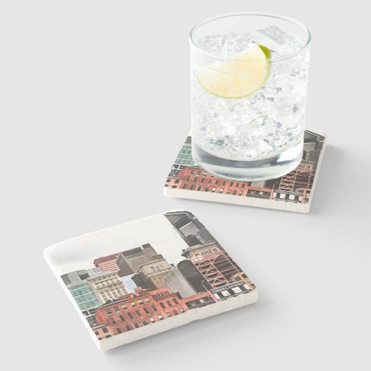 ピッツバーグコースター ストーンコースター (横)