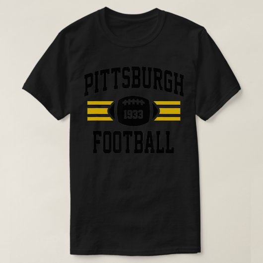 ピッツバーグサッカーヴィンテージスポーツチームF Tシャツ (デザイン正面)
