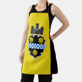 ピッツバーグシティ国旗のエプロン エプロン (インサイチュ)