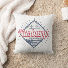 ピッツバーグシティ統一された州ペンシルバニアUSA クッション