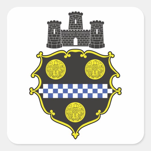 ピッツバーグシール市 スクエアシール (正面)