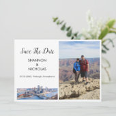 ピッツバーグスカイライン婚約写真Save The Date セーブザデート (スタンド正面)