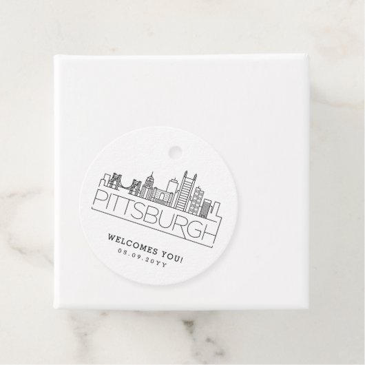 ピッツバーグスカイライン |の結婚お願い フェイバータグ (インサイチュ)