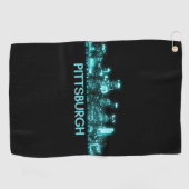 ピッツバーグスカイライン ゴルフタオル (横)