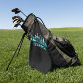 ピッツバーグスカイライン ゴルフタオル (グリーン)