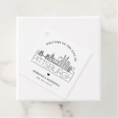 ピッツバーグスカイライン |結婚の歓迎 フェイバータグ (インサイチュ)