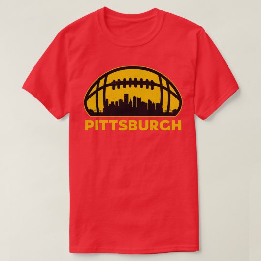 ピッツバーグスカイライン Tシャツ (デザイン正面)