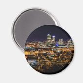 ピッツバーグスカイラインat Night マグネット (正面/裏面)