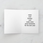 ピッツバーグスタイルクリスマス シーズンカード (内部)