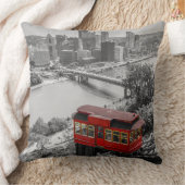 ピッツバーグスチールシティスカイラインインクラインペンシルバニア クッション (ブランケット)