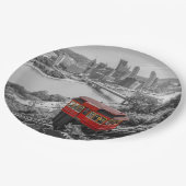 ピッツバーグスチールシティスカイラインインクライン写真 ペーパープレート (アングル)