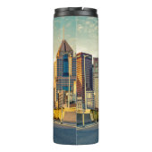 ピッツバーグスチールシティスカイラインブリッジペンシルバニア  タンブラー (裏面)