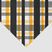 ピッツバーグスポーツファンブラックイエロー金ゴールドプレイド 薄葉紙 (詳細)