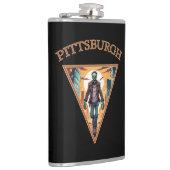 ピッツバーグゾンビ フラスク (右)
