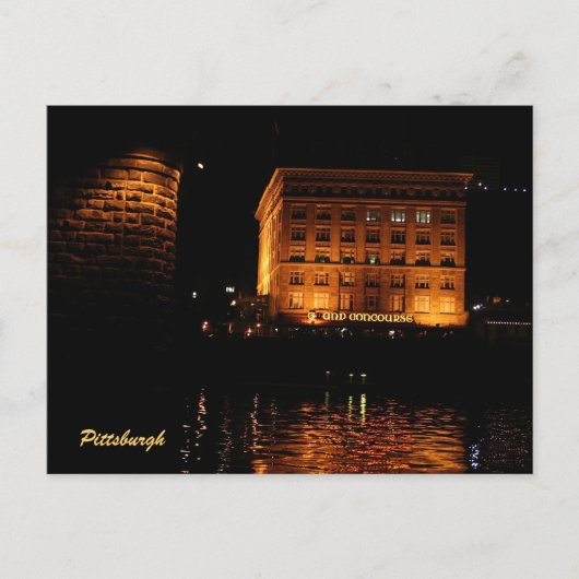ピッツバーグハガキ – グランドコンコース ポストカード (正面)