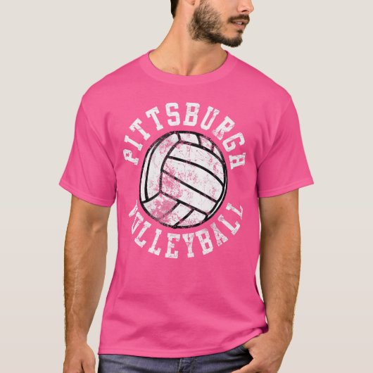 ピッツバーグバレーボール Tシャツ (正面)