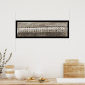 ピッツバーグパイレーツクラブ写真1909 ポスター (キッチン)