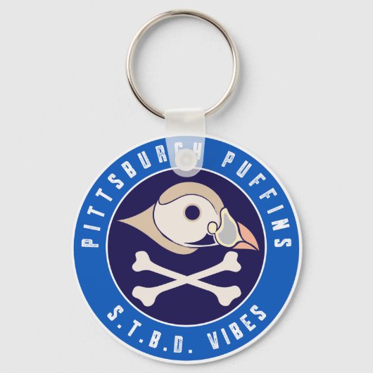ピッツバーグパフィンS.T.B.D.ビベス キーホルダー (正面)