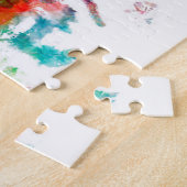 ピッツバーグペンシルバニアのスカイライン ジグソーパズル (側面)