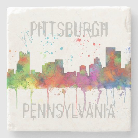 ピッツバーグペンシルバニアのスカイライン ストーンコースター (正面)