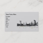 ピッツバーグペンシルバニアのスカイライン 名刺 (正面)