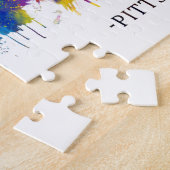 ピッツバーグペンシルバニアスカイライン ジグソーパズル (側面)