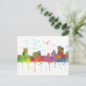 ピッツバーグペンシルバニアスカイライン ポストカード (スタンド正面)