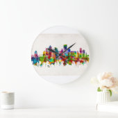 ピッツバーグペンシルバニアスカイライン ラージ壁時計 (ホーム)