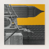 ピッツバーグペンシルバニアスチールシティスカイライン写真P ジグソーパズル (横)