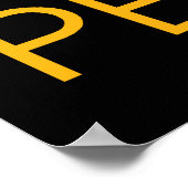 ピッツバーグペンシルバニアスチールシティヴィンテージマップアート ポスター (角)