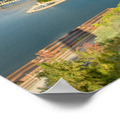 ピッツバーグペンシルバニアデュケンスインクインクラインビュー ポスター (角)