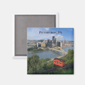 ピッツバーグペンシルバニア写真 マグネット (正面/裏面)