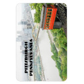 ピッツバーグペンシルバニア州のドゥケソンインクライン マグネット (縦)