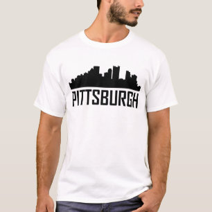 ピッツバーグペンシルバニア都市スカイライン Tシャツ
