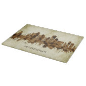 ピッツバーグペンシルバニア都市景観 カッティングボード (角)